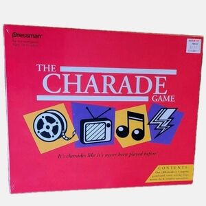 Vintage The Charade Game, Pressman 1992 Brand NEW Sealed 90s Retro 4+ Players KB
